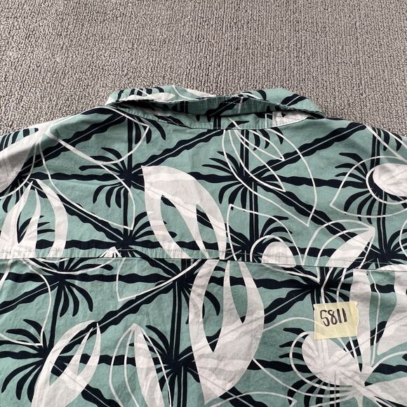 Salty Crew Shirt Adult 2XL XXL Floral Button Up Short Sleeve Casual Outdoor Mens - Picture 14 of 14